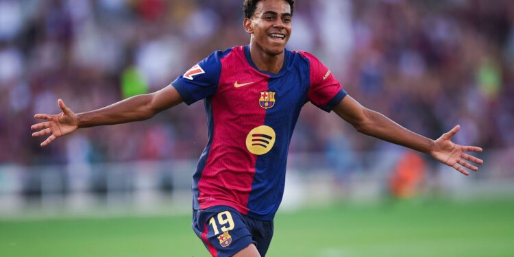 Lamine Yamal azasiba umukino wa Barça na Celta bitewe nuko agifite imvune