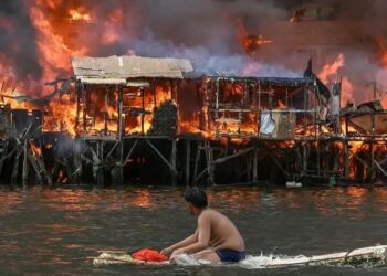 Inkongi y’umuriro muri Philippines yasenye amazu, abantu bamwe bahasiga ubuzima abandi barakomereka