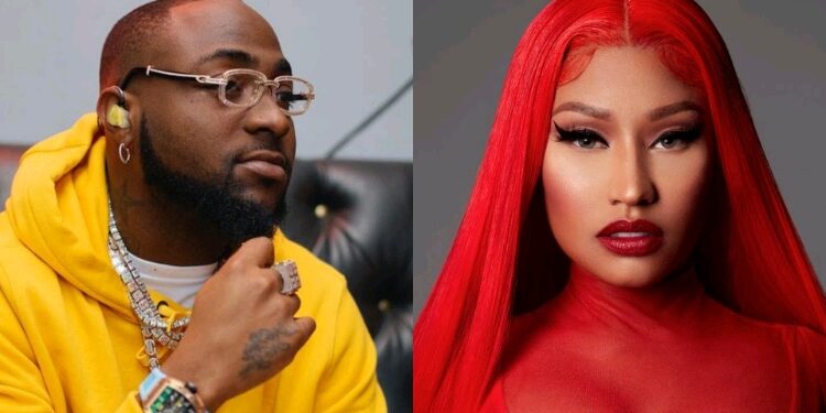 Nicki Minaj yavuze impamvu yasabye Davido ko bakorana indirimbo yitwa ‘If it’s Okay’