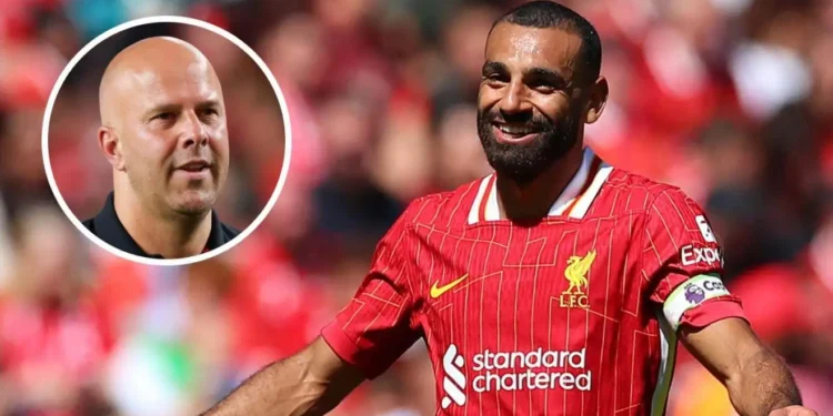Arne Slot yatunguwe n’uburyo ikipe ya Liverpool itigeze yongera amasezerano Mohamed Salah