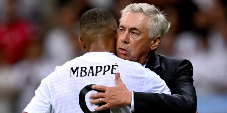 Ancelotti ashyigikiye Mbappe, ntiyifatikanya nabatera umugongo uyu mukinnyi