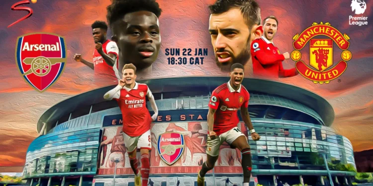 Uyu munsi haraca uwambaye hagati y’ikipe ya Arsenal Fc na Manchester United