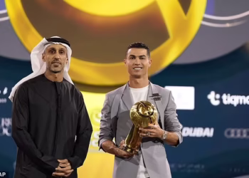 Cristiano Ronaldo yagize icyo atangaza ku munsi w’ibihembo bya Globe Soccer Awards i Dubai