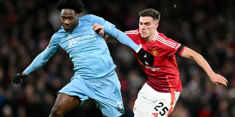 Manchester United yagaritswe na Nottingham Forest FC ibitego 2-3