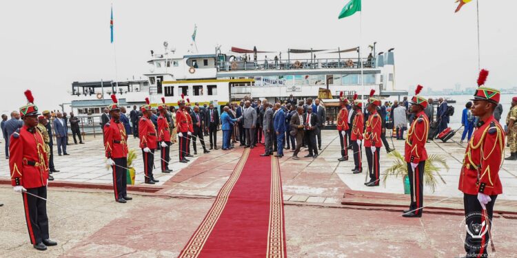 Perezida Tshisekedi yagiriye uruzinduko muri Congo Brazzaville