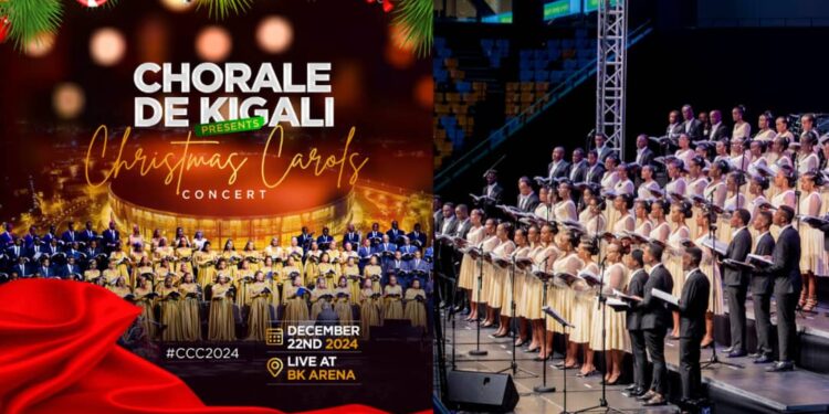 Chorale de Kigali yatumiye abakunzi b’umuziki mu gitaramo cyiswe “Christmas Carols” muri BK Arena