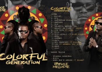 Igitaramo cyo kumurika Album ‘Colorful Generation’ ya Bruce Melodie cyari cyitabiriwe nabakomeye