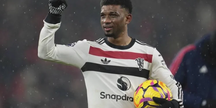 Liverpool 2-2 Manchester United: Igitego cya Amad Diallo cyagaragaje umwuka w’uburakari ku buyobozi bwa Premier League kuri Anfield