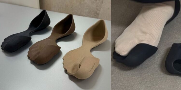 Inkweto nshya za Balenciaga zikomeje kuvugisha benshi kubera imiterere yazo idasanzwe