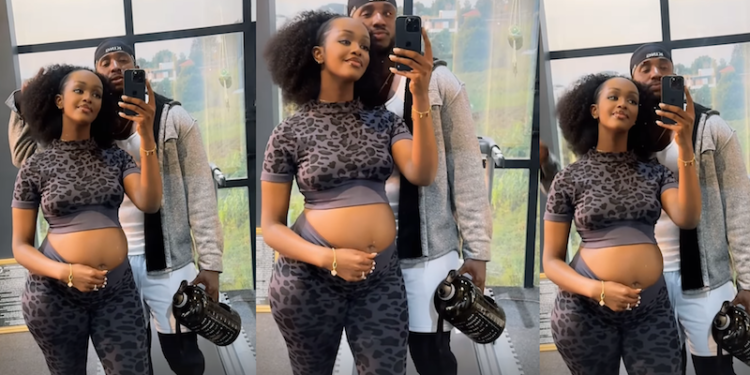 Uwicyeza Pamella n’umugabo we The Ben bongeye kugaragaza amashusho berekana ko inda ikuriwe