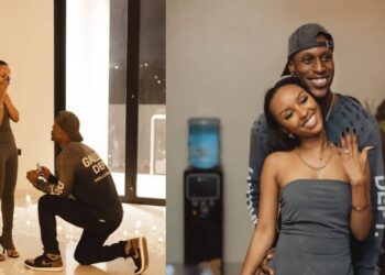 Adonis Jovon yatereye ivi Kathia mukuru wa Miss Nishimwe Naomi, nyuma yo kumara igihe bakundana