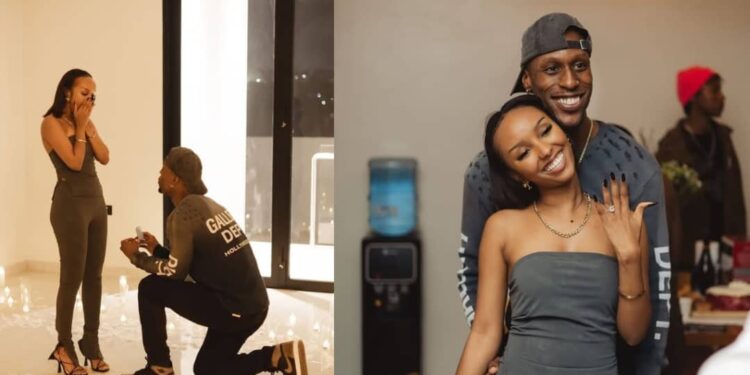 Adonis Jovon yatereye ivi Kathia mukuru wa Miss Nishimwe Naomi, nyuma yo kumara igihe bakundana