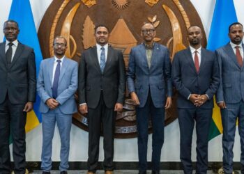 Perezida Kagame yakiriye Perezida wa Leta ya Oromia, Shimelis Abdisa