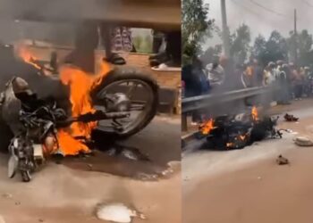 Umumotari yitabye Imana mu mpanuka yatewe no kugongana n’imodoka i Karama, mu mujyi wa Kigali