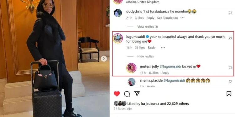 Miss Jolly yashyizeho umucyo ku byari byatumye hakekwa ko yaba ari mu rukundo n’umunyemari