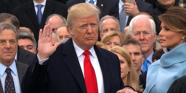 Trump ararahira ku mugaragaro nk’Umukuru wa Leta Zunze Ubumwe z’Amerika