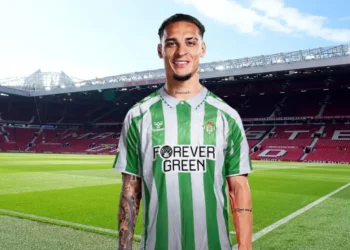 Antony Santos wa Manchester United yageze muri Espagne gusinya muri Real Betis ku ntizanyo