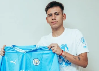 Claudio Echeverri yinjiye nk’umukinnyi mushya wa Manchester City avuye muri River Plate