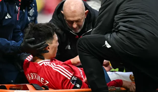 Lisandro Martínez wa Manchester United yagize imvune ikomeye ya ACL