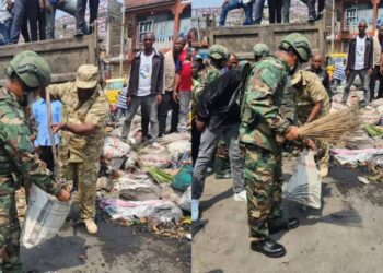 M23 ikomeje ibikorwa byo gukora isuku mu bice yafashe birimo umujyi wa Goma muri RDC