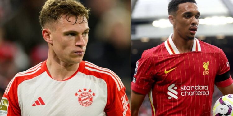 FC Bayern iri hafi gusoza amasezerano mashya na Joshua Kimmich, naho Real Madrid ikomeje kureshya Trent