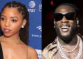 MU MAFOTO: Uburanga bw’ikizungerezi Burna Boy yasimbuje Stefflon Don wamushinjaga kutamunyura mu buriri