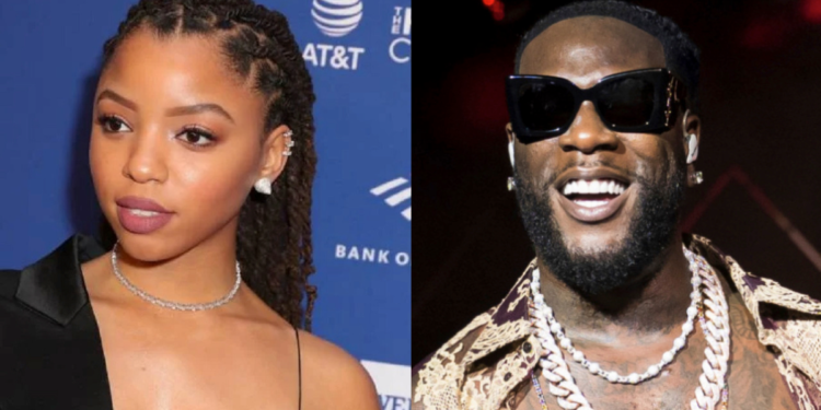 MU MAFOTO: Uburanga bw’ikizungerezi Burna Boy yasimbuje Stefflon Don wamushinjaga kutamunyura mu buriri