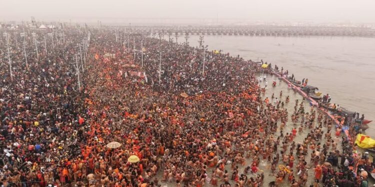 Ibihumbi by’abantu bapfiriye mu mubyigano mu Buhinde mu muhango wa Mahakumbh Mela