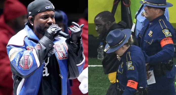 Umubyinnyi wa Kendrick Lamar yajyanwe amaguru adakora hasi nyuma yo kwerekana ibendera rya Palestine