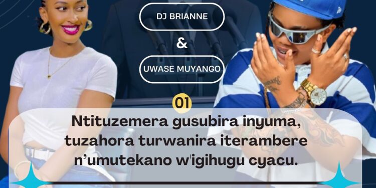 Dj Brianne yatangaje  binyuze kumbunga nkoranyambaga ze anatangiza campaign ya (NTITUZEMERA)