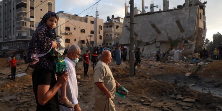 Abanya-Palestina bo mu Ntara ya Gaza bahangayikishijwe n’ibura ry’ibiribwa mu gihe cy’ukwezi gutagatifu kwa Ramadan.