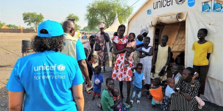 Abana barenga 200, barimo abari bafite umwaka umwe, bafashwe ku ngufu muri Sudani, UNICEF iraburira