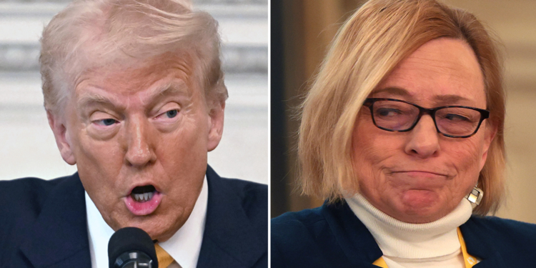 Perezida Trump yahagaritse inkuga nyuma y’uko university ya maine yanze gukurikiza itegeko ribuza abakinnyi bihinduye ibitsina 