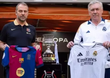 Hansi Flick yunze mu ry’abandi bashima Ancelotti: “Ni umutoza w’ikirenga kandi akwiye icyubahiro gikwiye”