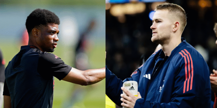 Amad Diallo na Matthijs de Ligt bongereye imbaraga mu myitozo ya Manchester United