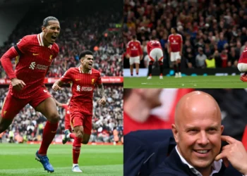 Liverpool yegukanye igikombe cya shampiyona, Gary Neville ayigereranya nk’ikipe y’ibihe byose mu Bwongereza