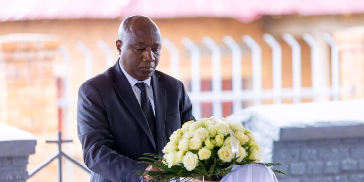 Minisitiri w’Intebe Ngirente yifatanyije n’abaturage ba Musanze mu gikorwa cyo kwibuka.