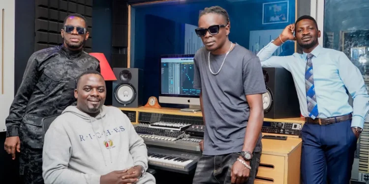 Bobi Wine, Nubian Li na King Saha batangaje ubufatanye mu ndirimbo nshya.