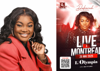 Deborah Lukalu ategerejwe i Montreal mu gitaramo gikomeye cya Live Recording