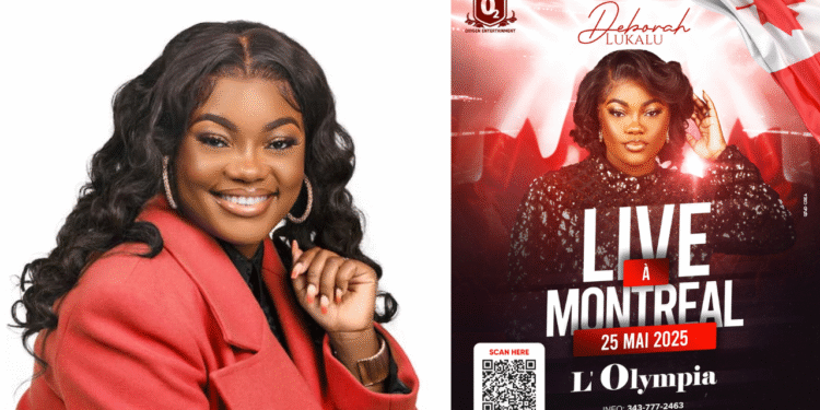Deborah Lukalu ategerejwe i Montreal mu gitaramo gikomeye cya Live Recording