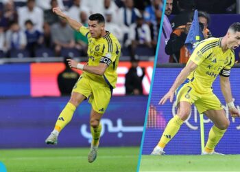 Cristiano Ronaldo yatsinze ibitego bibiri Al Hilal, bituma ageza ibitego 931 mu mwuga we!