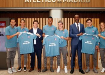 Atlético de Madrid nayo yabaye imwe mu makipe afite amasezerano yo kwamamaza Visit Rwanda