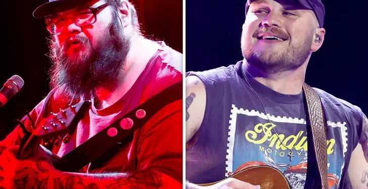 Zach Bryan yagaragaye afite ijisho ryabyimbye muri NYC, mu gihe arimo avugwaho kutumvikana na John Moreland