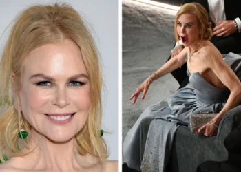 Nicole Kidman, 57, yagaragaye ku mucanga mu mubiri utangaje, ariko hari ibintu bibiri abantu bahise bavugaho