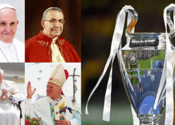 Iyo Papa yitabye Imana, imwe mu ikipe yo mu Bwongereza itwara UEFA Champions League?