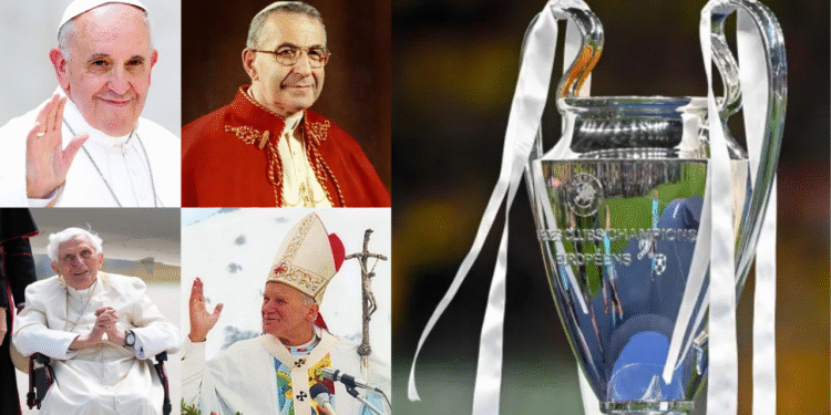 Iyo Papa yitabye Imana, imwe mu ikipe yo mu Bwongereza itwara UEFA Champions League?