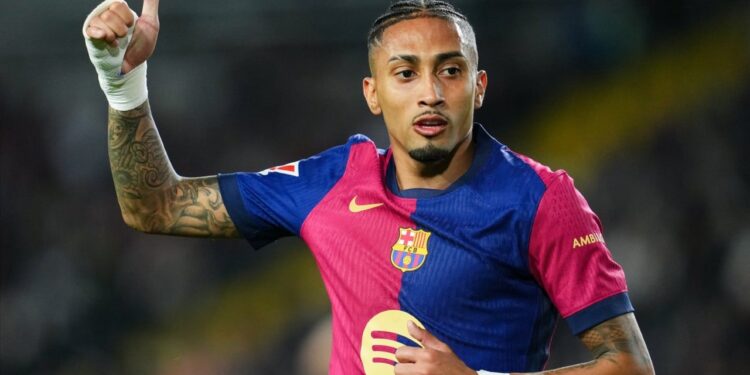 Raphinha yongeye kwerekana “bande” yateje impaka: Ese abakinnyi ba FC Barcelona barakoresha imiti itemewe?
