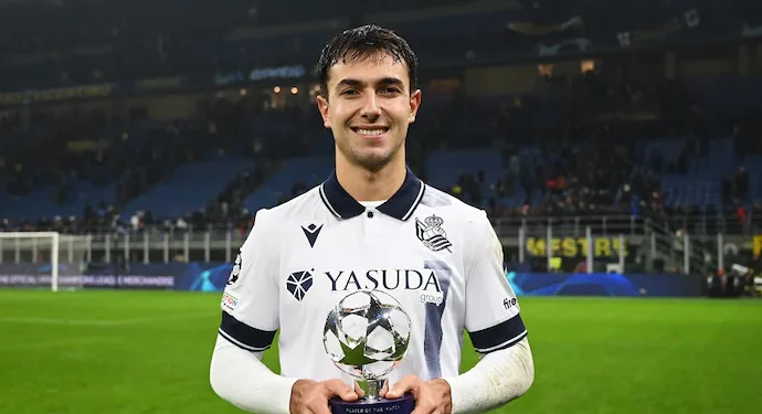 Arsenal yemeye amasezerano yo gusinyisha Martin Zubimendi avuye muri Real Sociedad