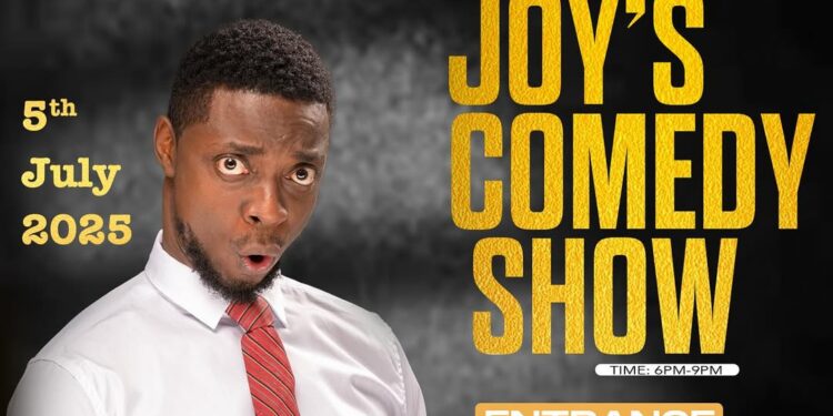 Umunyarwenya Etienne atumiye Abanyarwanda muri JOY’S COMEDY SHOW mu gitaramo cy’iseka rusange