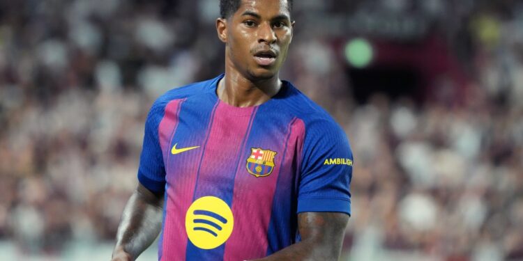 Marcus Rashford yatsinze igitego cya mbere mu mukino wa gicuti